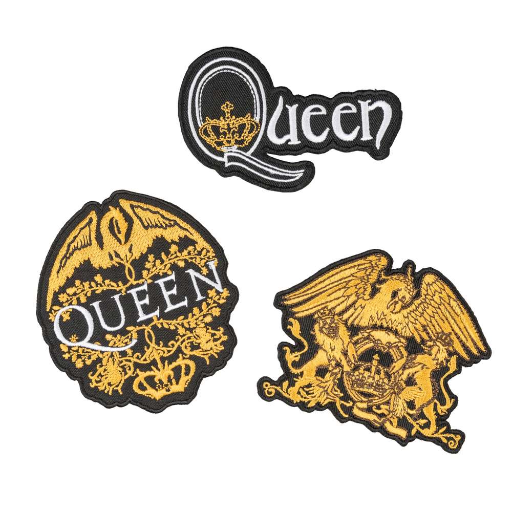 Grupo Erik Queen - Patch Set Of 3 Ensemble de patchs de vêtements - Multicolore